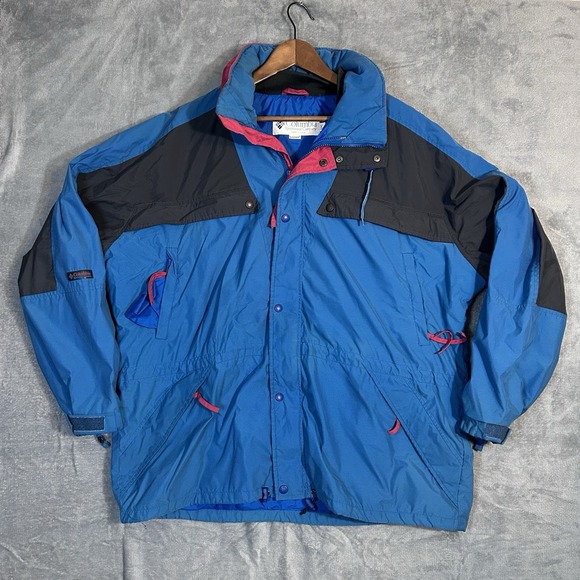 Columbia Other - Vtg Columbia‎ Ski Jacket Men's Size L Radial Sleeve Snowboard Moraine 80's/90's